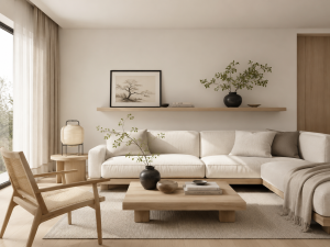 Japandi room image